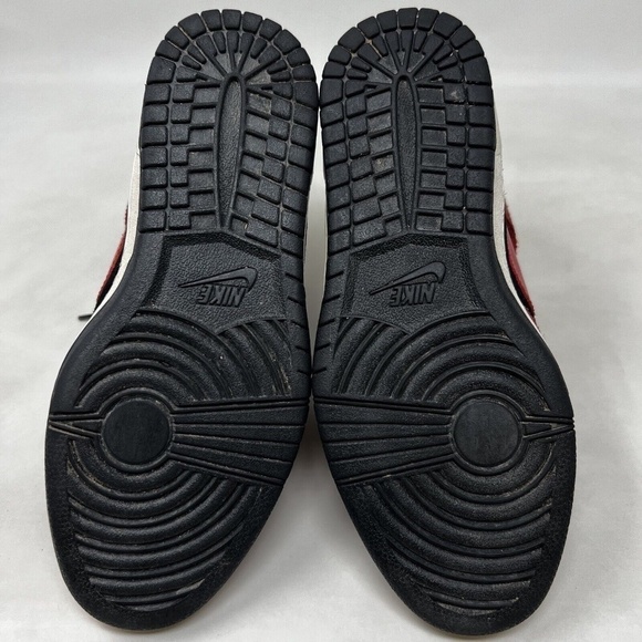 Nike Dunk Sky Hi Women's Size 8 Hidden Wedge Heels Black Red Shoes 528899-016 - Picture 13 of 13